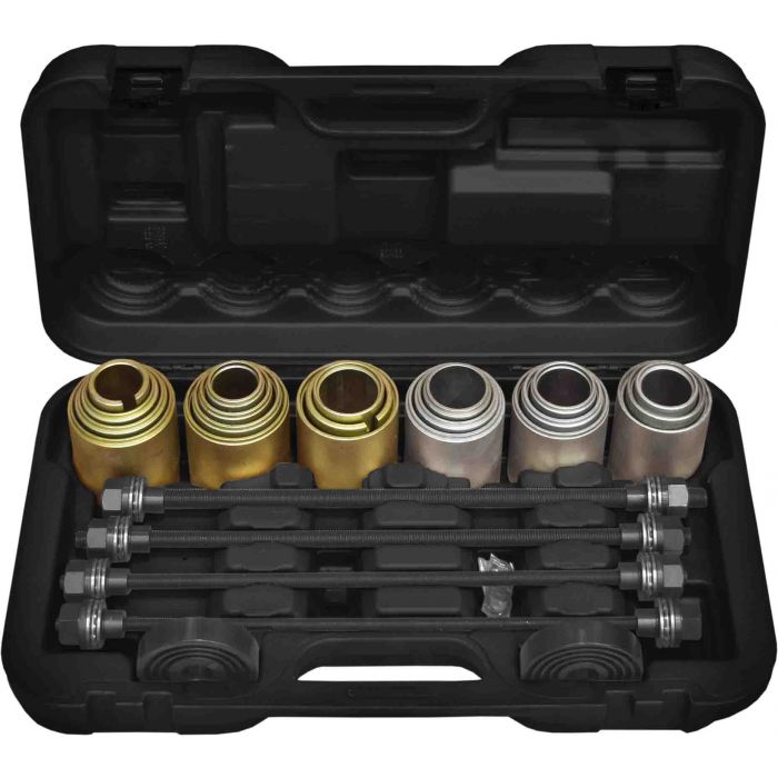 OUKANING 36 pcs Universal Press and Pull Sleeve Kit Bush Extractor Bushing Hub Bearing Removal Tool Remover and Installer 