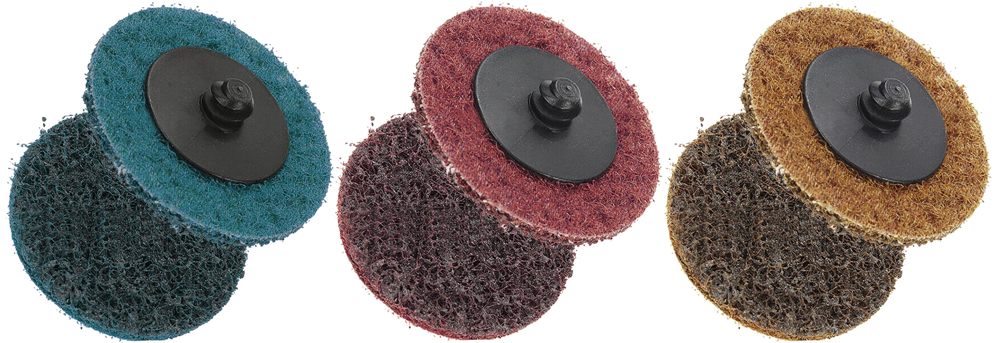 15pc 50mm ROLL LOCK COMPATIBLE SURFACE CONDITIONING SANDING DISC